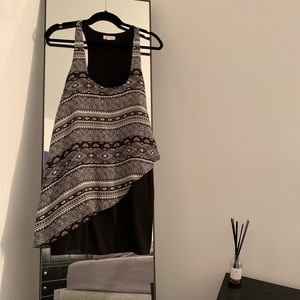 Urban Outfitters Asymmetrical Aztec Dress